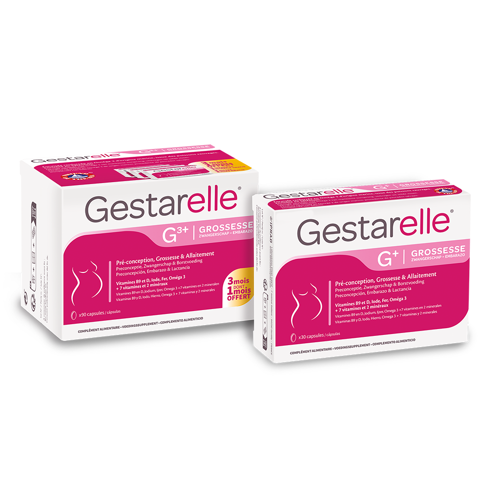 Gestarelle G+ grossesse & allaitement 90 capsules, complément